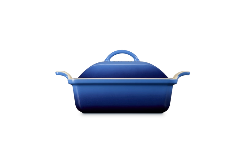 Le Creuset - Kwadratowa Forma z Pokrywką 23 cm Azure