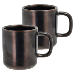 Villa Collection - Kubek Fjord 250 ml 2 szt. Black