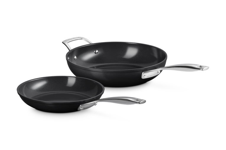 Le Creuset - Zestaw patelni z powłoką ceramiczną 24 cm głęboka 28 cm