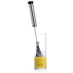 Mastrad - Trzepaczka błyskawiczna, czarnasrebrny, czarny