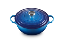 Le Creuset - La Marmite garnek żeliwny rodzinny azure 28 cm