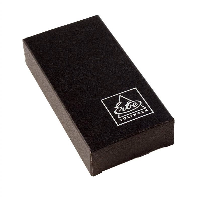 Erbe Solingen - Zestaw do manicure 5 cz. stal niklowana brązowy