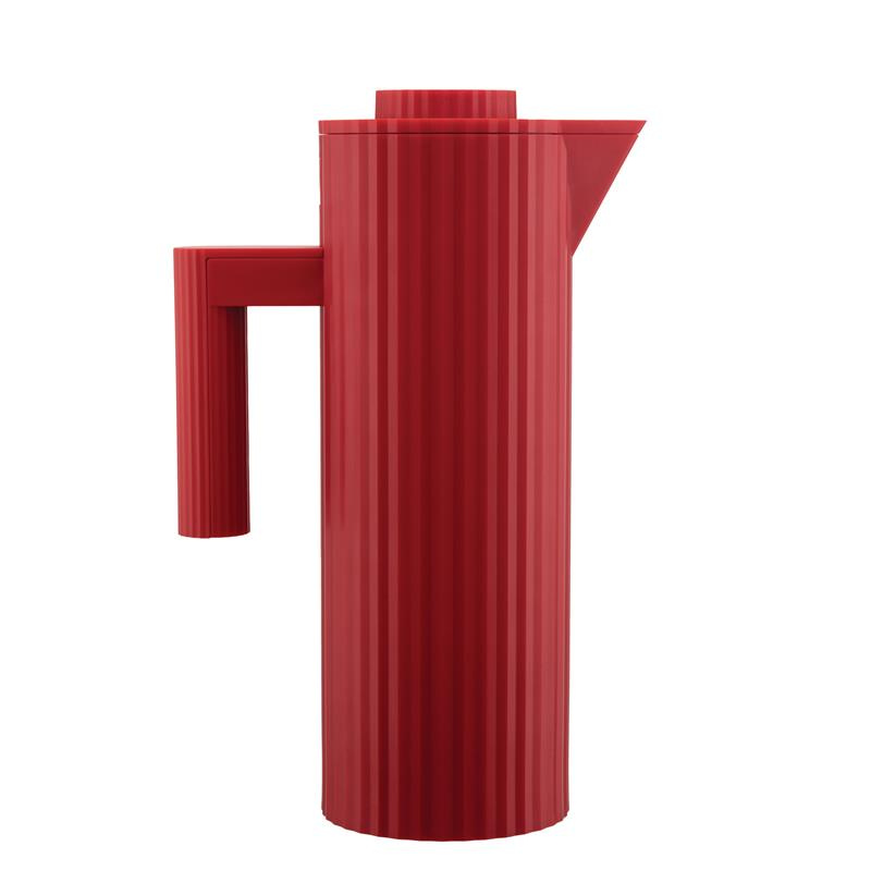 Alessi - termos, czerwony Plisse
