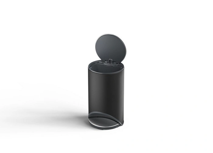 Joseph Joseph - Kosz okrągły wolnostojący 10l. Carbon Black Arc
