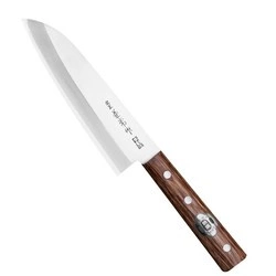 Kanetsune - 1000 Shirogami#2/SS Nóż Santoku 16,5cm