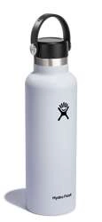 Hydro Flask - Butelka 621 ml Standard Mouth Flex Cap biały