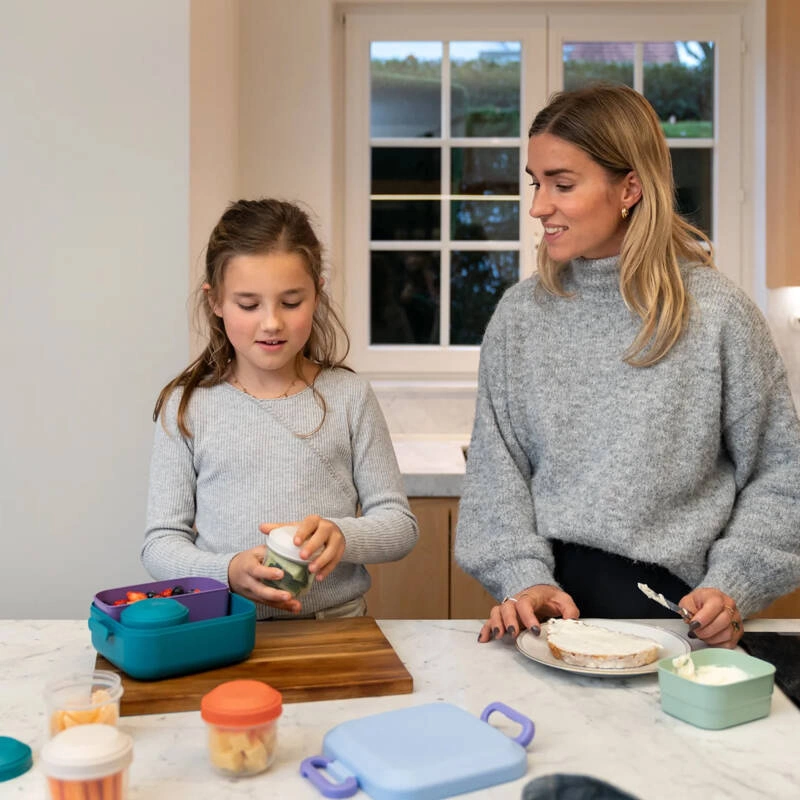 Amuse - Lunchbox z przegródkami Rikko Lagoon Sky