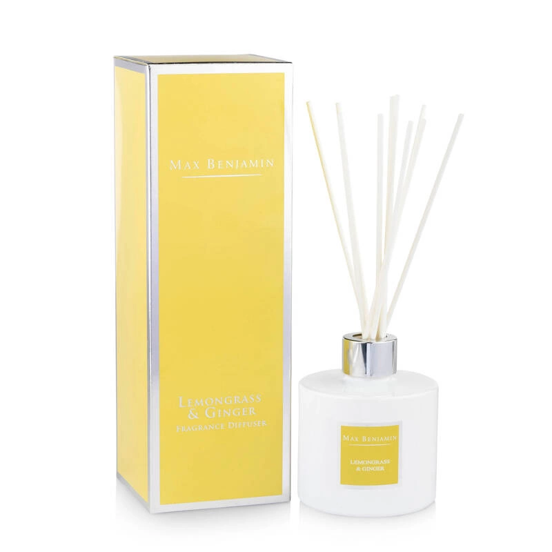 Max Benjamin - Dyfuzor zapachowy - Lemongrass & Ginger 150ml Classic
