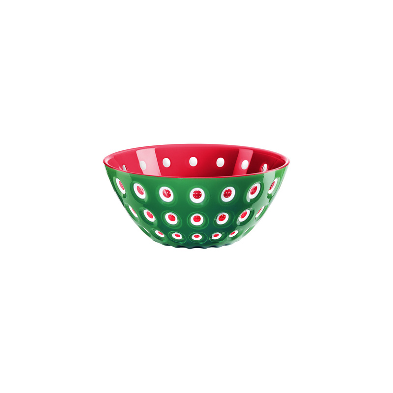 Guzzini - Misa 20 cm - Szmaragdowo zielony/biały/czerwony