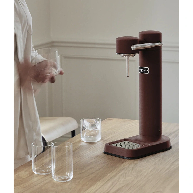 Aarke - saturator do wody Carbonator 3 - burgundowy