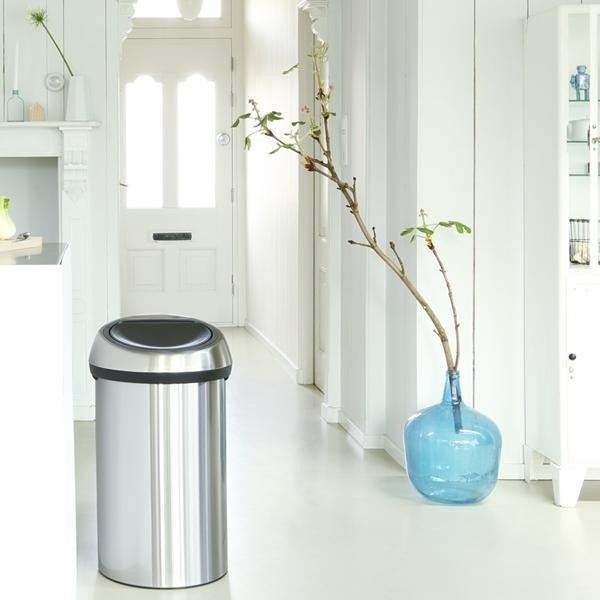 Brabantia - kosz na śmieci Touch Bin - 60 L, stal matowa FPP