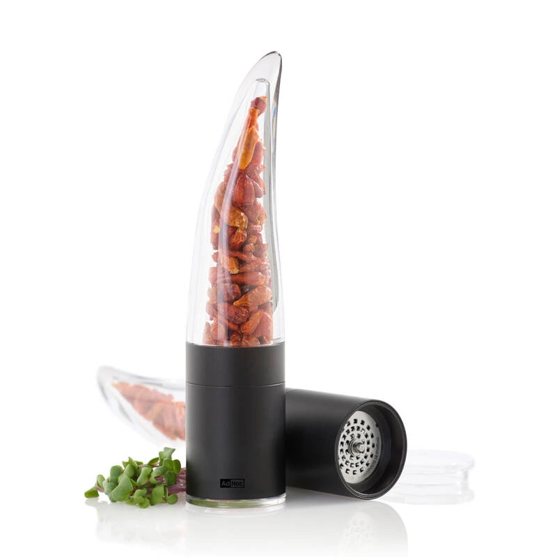 AdHoc - Młynek do papryczek chilli Pepe czarny