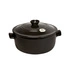 Emile Henry - Okrągły garnek ceramiczny 5,3L - czarny