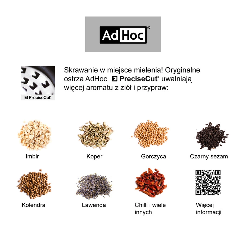 AdHoc - Młynek do papryczek chilli PEPE