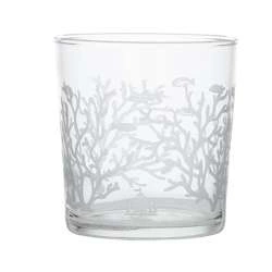 La Porcellana Bianca - zestaw 6 szklanek z grubym dnem rafa koralowa 350 ml Babila