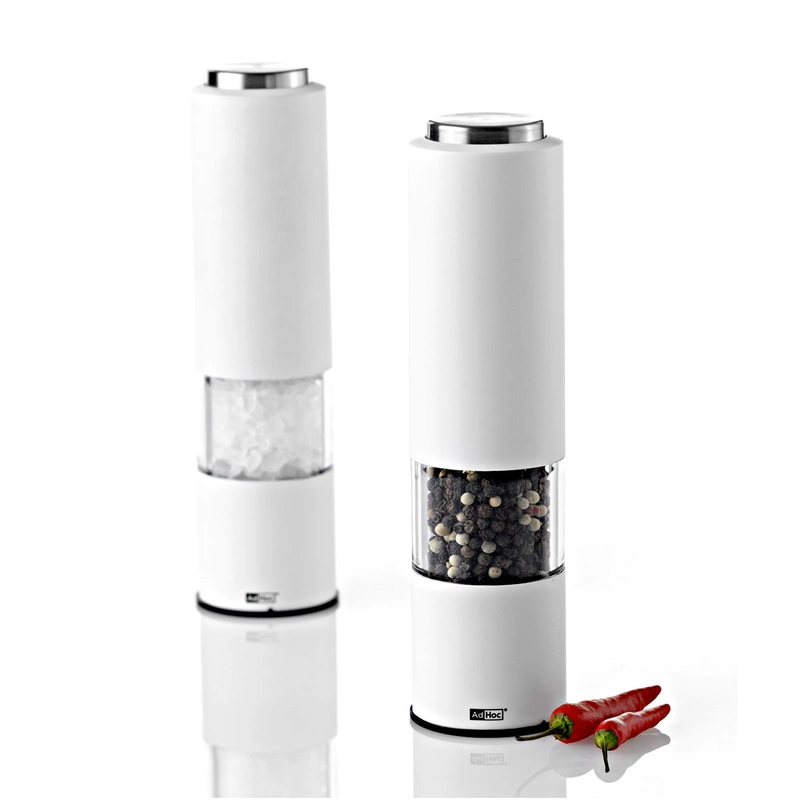AdHoc - Elektryczny młynek do pieprzu lub soli TROPICA WHITE