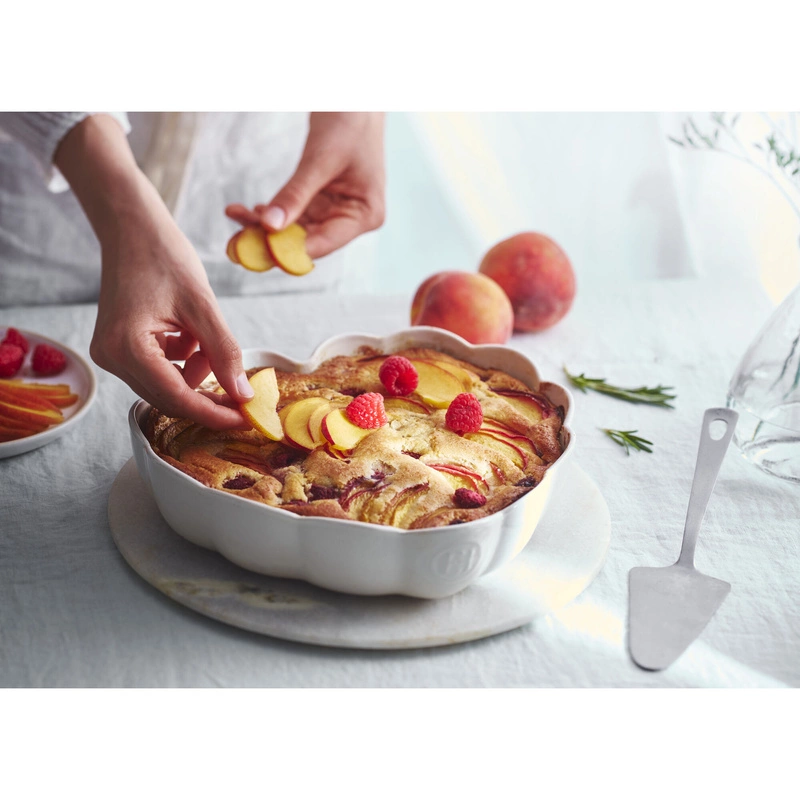 Emile Henry - Naczynie do zapiekania w kształcie serca - różany