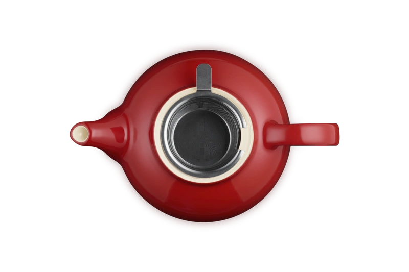Le Creuset dzbanek do herbaty z zaparzaczem wiśnowy 1,3 l