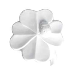 La Porcellana Bianca - nawilżacz powietrza koniczyna 20 cm Leopoldina