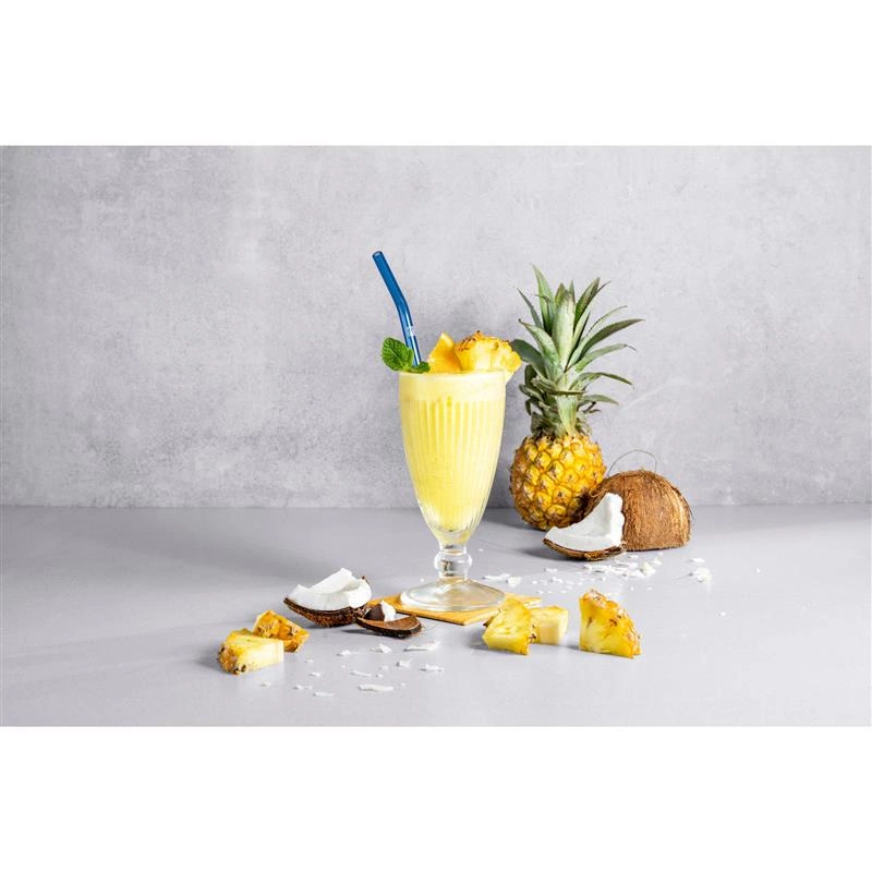 Zwilling - zestaw 4 słomek zakrzywionych kolorowe Sorrento