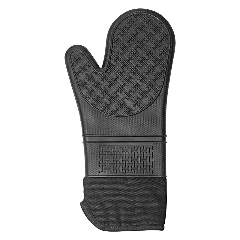 Moha - Rękawica silikon długa Oven & BBQczarny