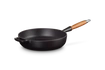 Le Creuset - głęboka patelnia żeliwna czarny Sauté 28 cm