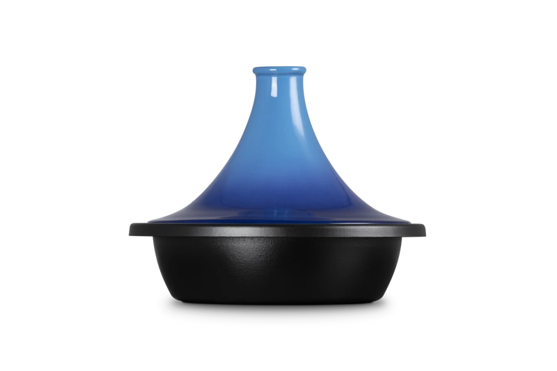 Le Creuset - Tagine żeliwo kamionka 31 cm azure