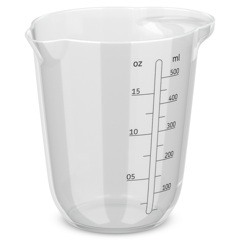 Mepal - Dzbanek z miarką Chef It 500 ml przeźroczysty