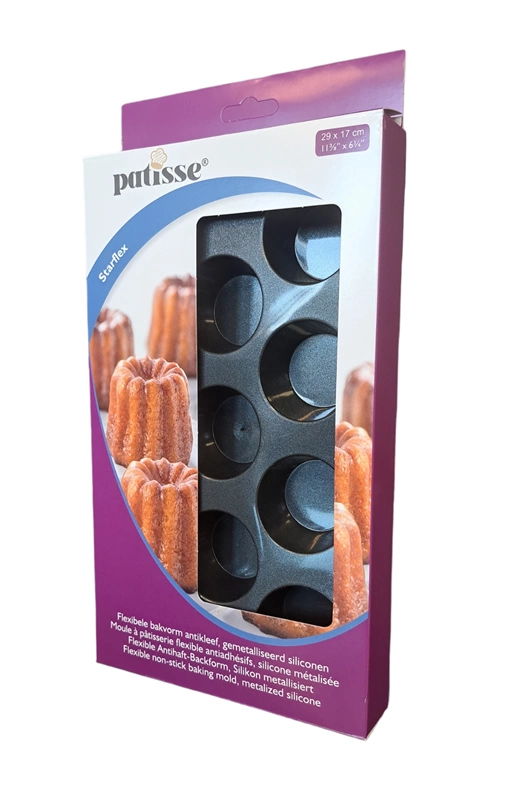 Patisse - Silikonowa forma na 11 mini muffinek 29x17cm STARFLEX