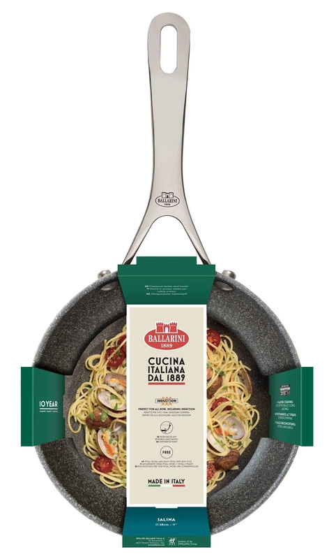 Ballarini - rondelek indukcyjny z 1 uchwytem 2 ltr Salina Granitium