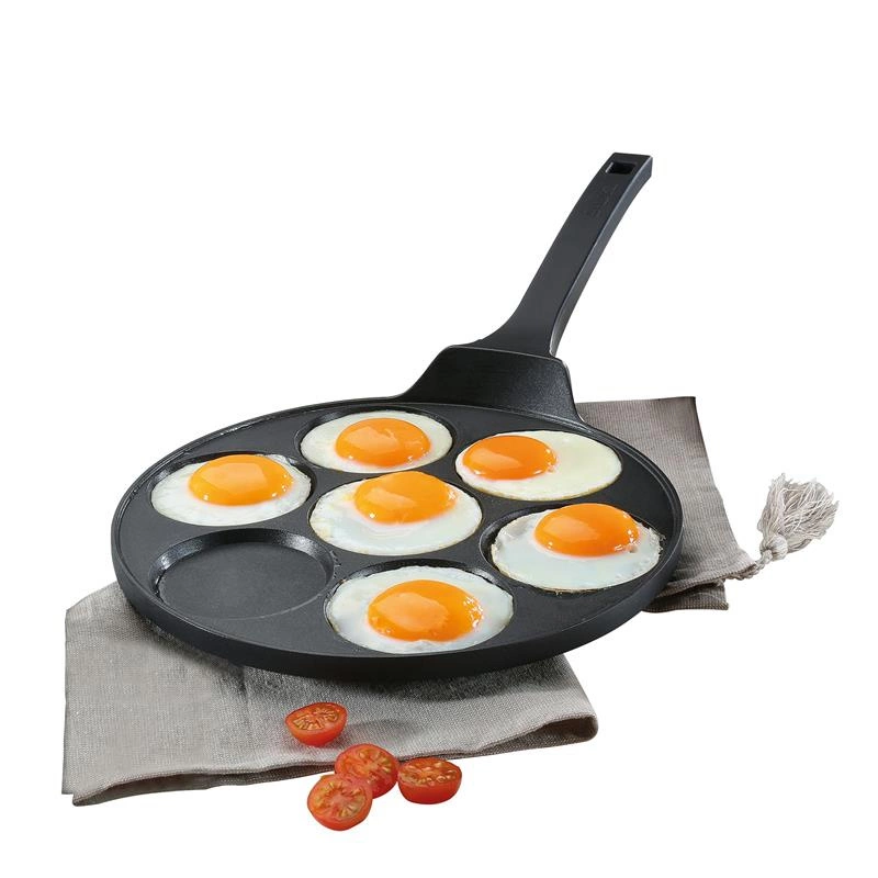 Spring - patelnia do małych naleśników lub jajek sadzonych, powłoka nieprzywierająca, 7 wgłębień, śred. 26 cm PERFORMANCE CLASSIC