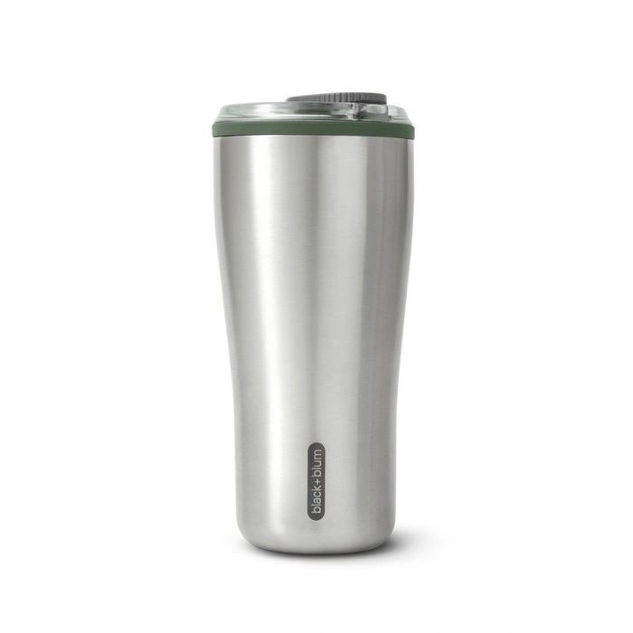 Black+Blum - Kubek termiczny stalowy 0,6l.oliwka New version