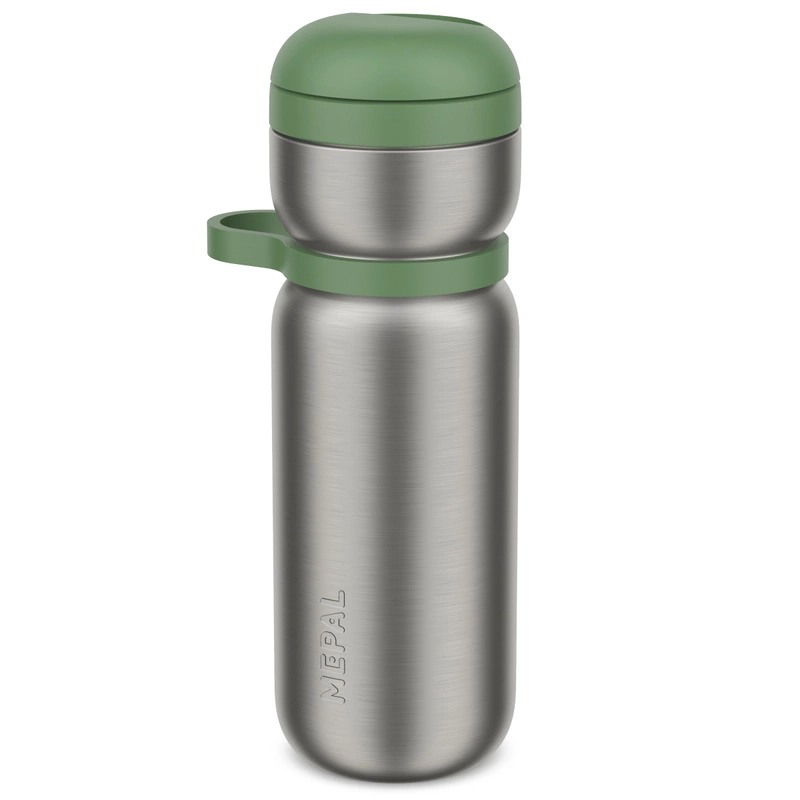 Mepal - Butelka sportowa termiczna Twist Active 600 ml Moss Green