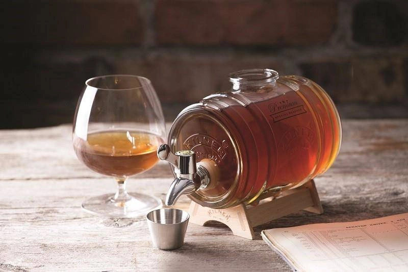 Kilner - Dystrybutor-beczułka na alkohol, 1l