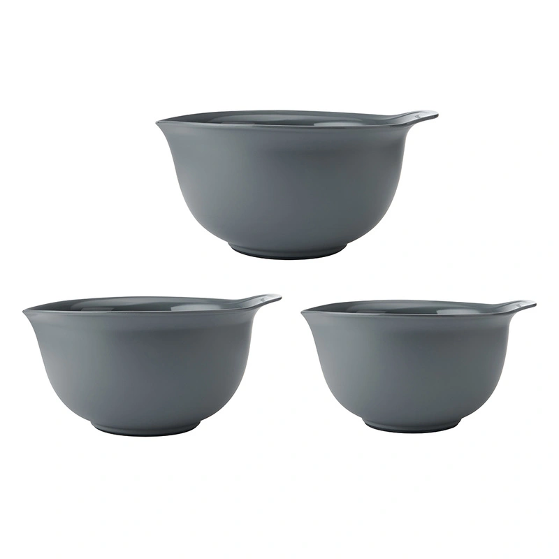 KitchenAid Culinary Tools - miski kuchenne 3 szt. Charcoal Grey