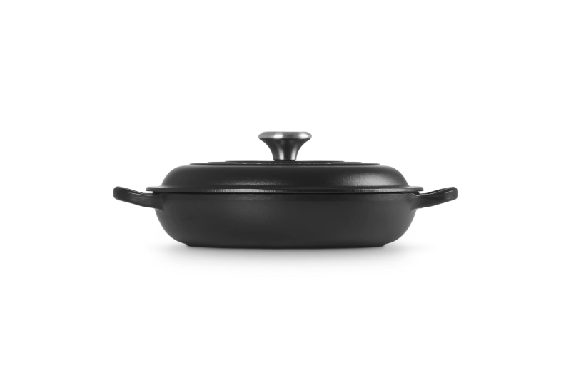 Le Creuset - garnek patelnia Gourmet Signature 22 cm 1,4 l czarna