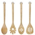 KitchenAid Culinary Tools - drewniane narzędzia kuchenne 4szt CORELINE Birch