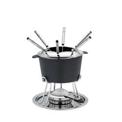 Kela - zestaw do fondue dla 6 os., 11 el., 0,8 l, śred. 20 x 19,5 cm Comore