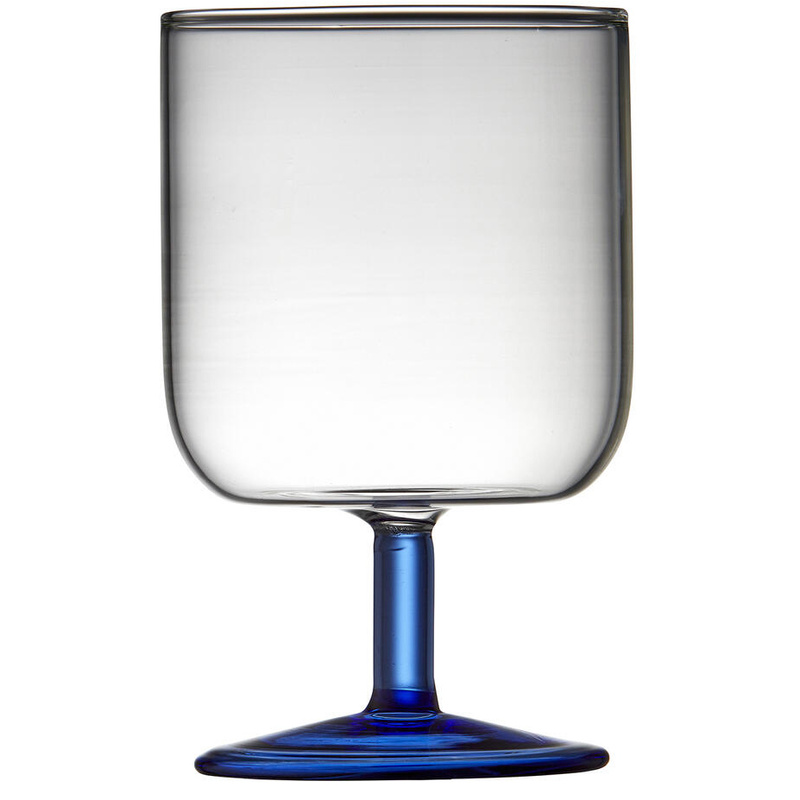 Lyngby Glas - Kieliszki do wina Torino 300 ml 2 sztuki niebieskie