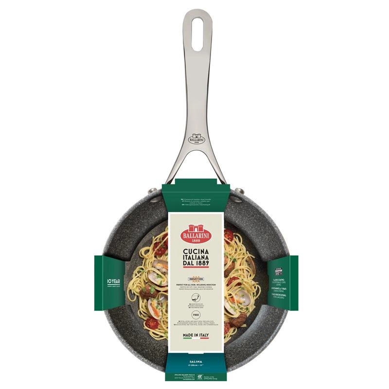 Ballarini - rondelek indukcyjny z 1 uchwytem 2 ltr Salina Granitium