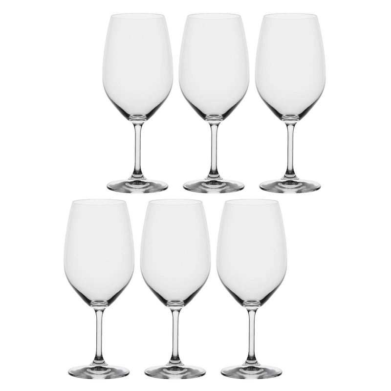 La Porcellana Bianca - zestaw 6 kieliszków do wina Bordeaux 620 ml Novello