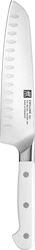 Zwilling - PRO LE BLANC Nóż Santoku z rowkami - 18 cm