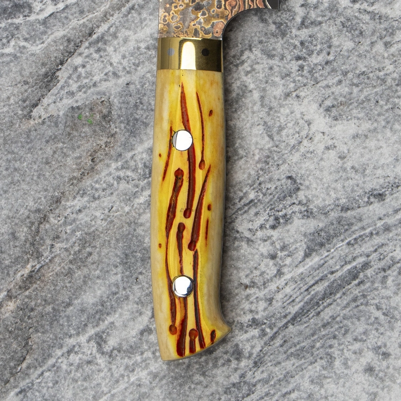 Takeshi Saji - OBB Black VG-10 Color Nóż Szefa kuchni 18 cm