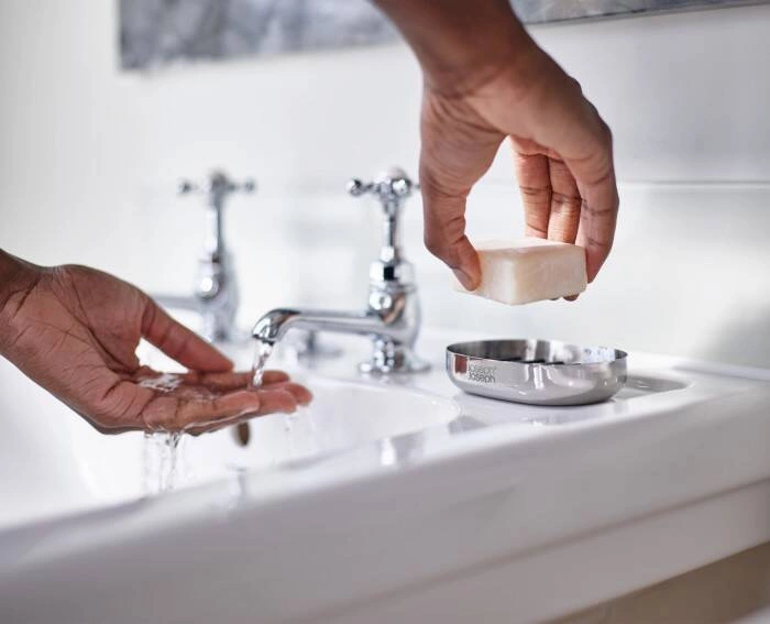 Joseph Joseph - Mydelniczka EasyStore™Luxe, stalowa