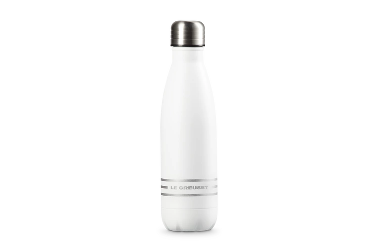 Le Creuset - Butelka termiczna na wodę 500 ml Cotton biała