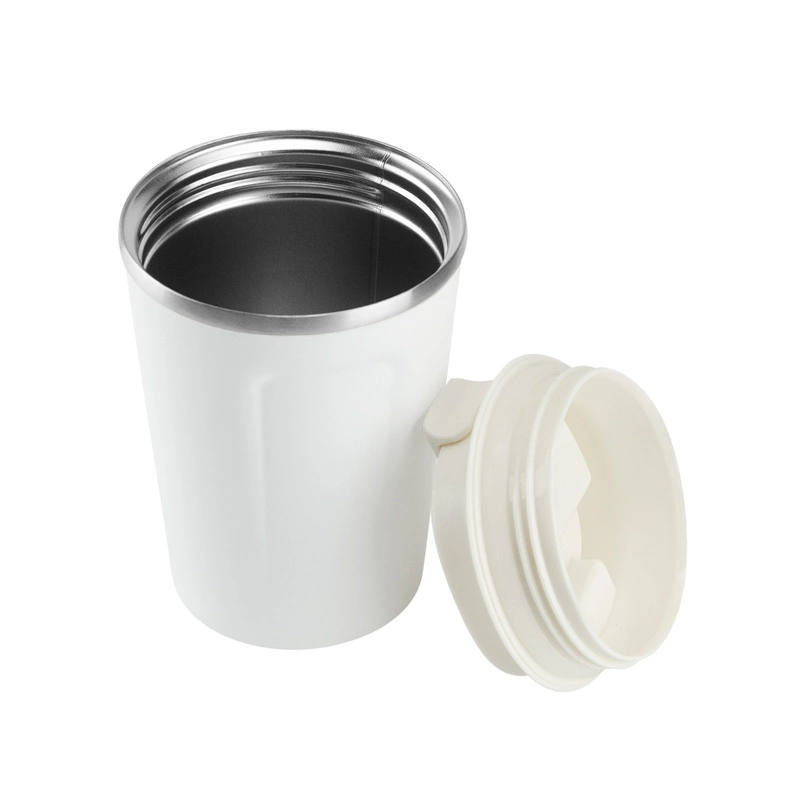 Asobu - Kubek termiczny do kawy CAFE COMPACT WHITE, 384ml