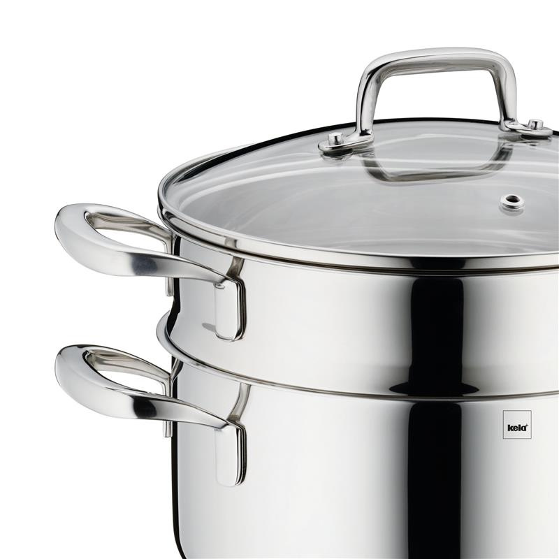 Kela - Zestaw garnków do gotowania na parze Flavoria