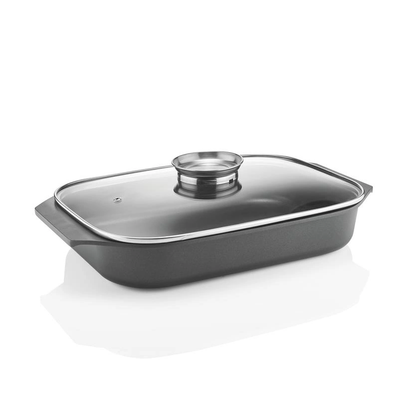Guzzini - SHALLOW ROASTING DISH WITH LID