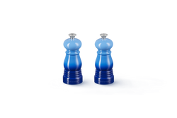 Le Creuset -  zestaw młynków do soli i pieprzu 12,5 cm azure