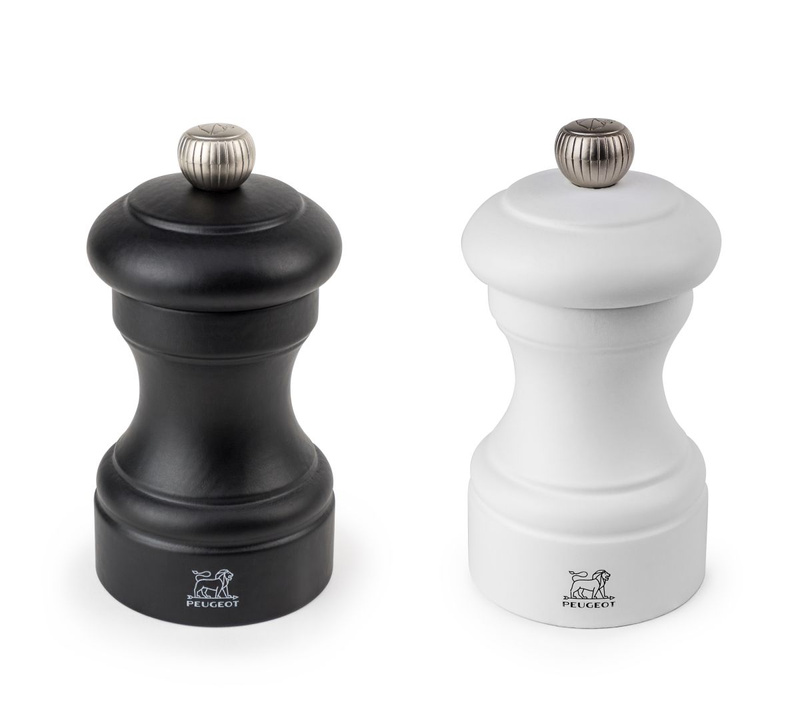 Peugeot - BISTRO Zestaw młynków do soli i pieprzu 10 cm czar